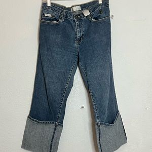 Vintage Y2k Baby Phat Capri Jeans Size Junior 13